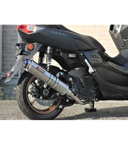 Amazon | N-MAX NMAX 125 / 155 マフラー エキゾーストパイプ エキパイ